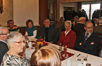 Auch die Neumitglieder wie z.B. Hans Jörg Glusa sind angereist!